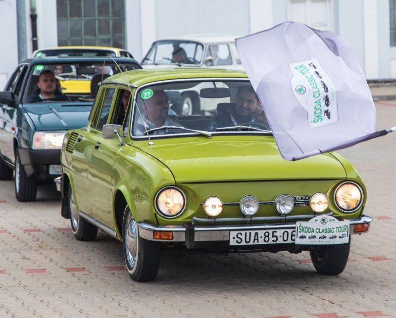 Classic Cars Tackle the Škoda Tour