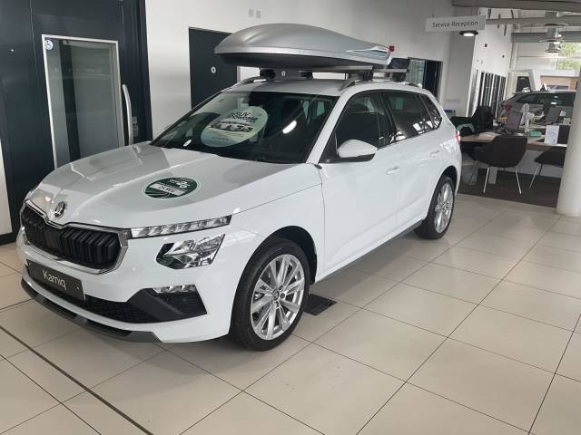 Skoda Kamiq 1.0 TSI SE L Edition DSG Euro 6 (s/s) 5dr SUV Petrol Moon White