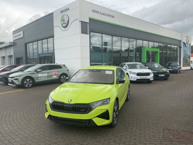 Skoda Octavia 2.0 TSI vRS DSG Euro 6 (s/s) 5dr Hatchback Petrol Hyper Green