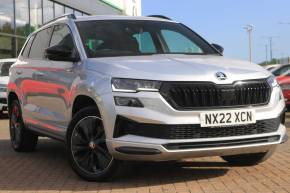 SKODA KAROQ 2022 (22) at Derek Slack Motors Ltd Middlesbrough