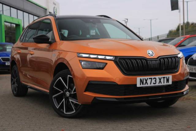Skoda Kamiq 1.5 TSI Monte Carlo 5dr Hatchback Petrol Phoenix Orange