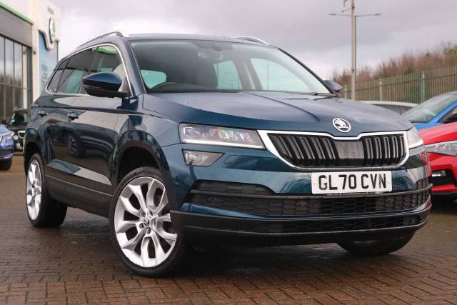 Skoda Karoq 1.0 TSI SE L 5dr Estate Petrol Petrol Blue