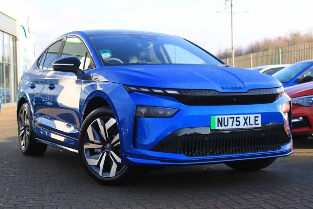 Skoda Enyaq 210kW 85 Sportline 82kWh 5dr Auto 4x4 vehicle Electric Race Blue