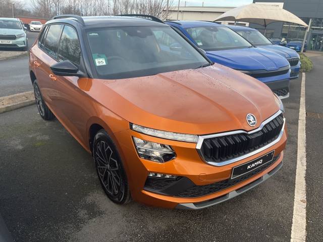 Skoda Kamiq 1.0 TSI Design Edition DSG Euro 6 (s/s) 5dr SUV Petrol Phoenix Orange