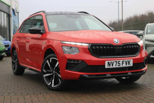 Skoda Kamiq 1.0 TSI Monte Carlo Edition 5dr DSG Hatchback Petrol Velvet Red