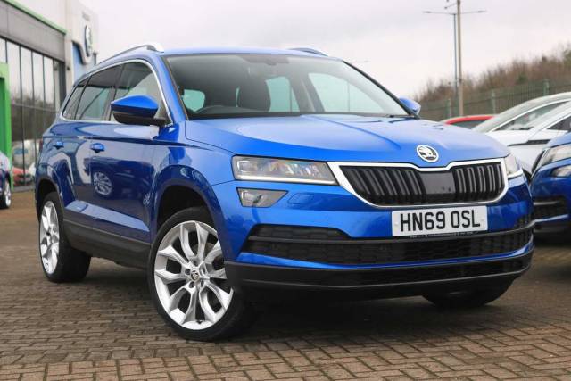 Skoda Karoq 1.0 TSI SE L 5dr Estate Petrol Race Blue