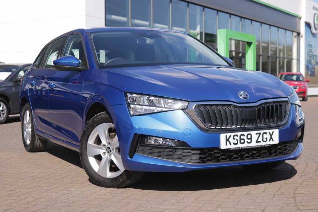 Skoda Scala 1.0 TSI SE 5dr Hatchback Petrol Race Blue