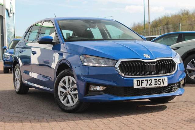 Skoda Fabia 1.0 TSI 110 SE Comfort 5dr DSG Hatchback Petrol Energy Blue