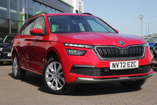 Skoda Kamiq 1.0 TSI 110 SE 5dr DSG Hatchback Petrol Velvet Red