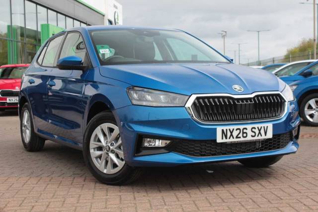 Skoda Fabia 1.0 MPI 80 SE Edition 5dr Hatchback Petrol Race Blue