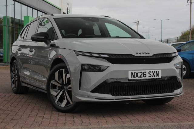 Skoda Enyaq 210kW 85 Sportline 82kWh 5dr Auto 4x4 vehicle Electric Meteor Grey