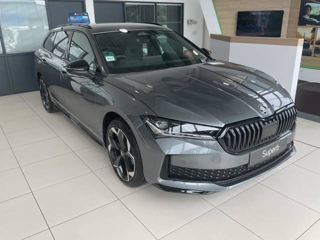 Skoda Superb 2.0 TDI SportLine DSG Euro 6 (s/s) 5dr Estate Diesel Graphite Grey