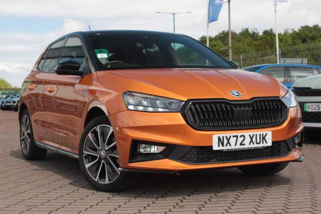 Skoda Fabia 1.0 TSI 110 Monte Carlo 5dr Hatchback Petrol Phoenix Orange