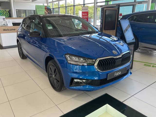 Skoda Fabia 1.0 MPI Design Edition Euro 6 (s/s) 5dr Hatchback Petrol Race Blue