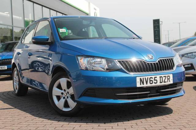 Skoda Fabia 1.2 TSI SE 5dr DSG Hatchback Petrol Race Blue