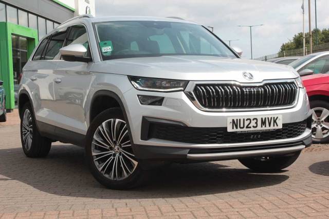 Skoda Kodiaq 1.5 TSI SE L Executive 5dr DSG [7 Seat] Estate Petrol Brilliant Silver