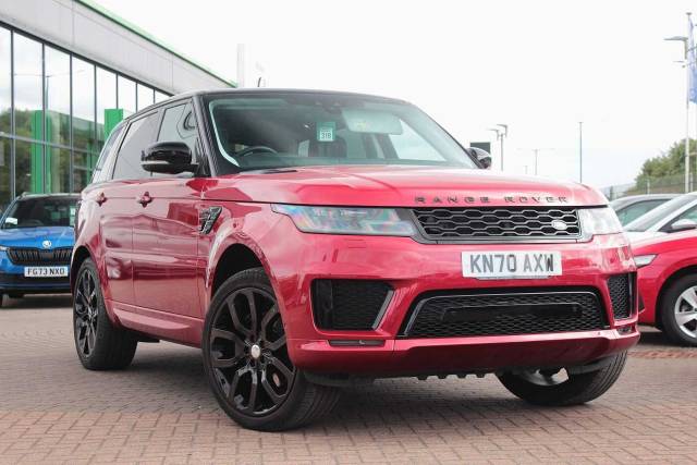 Land Rover Range Rover Sport 3.0 SDV6 Autobiography Dynamic 5dr Auto 4x4 vehicle Diesel red