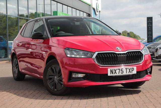 Skoda Fabia 1.0 MPI 80 Design Edition 5dr Hatchback Petrol Velvet Red