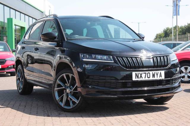 Skoda Karoq 1.5 TSI Sport Line 5dr Estate Petrol Black Magic Pearl Effect