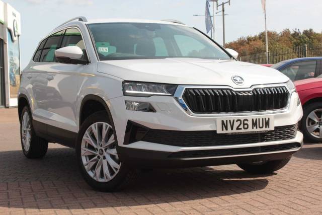 Skoda Karoq 1.0 TSI 116 SE L Edition 5dr Estate Petrol Moon White Metallic