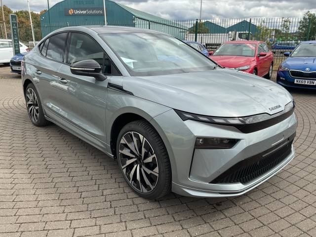 Skoda Enyaq 82kWh 85 SportLine Coupe Auto 5dr SUV Electric Smokey Silver