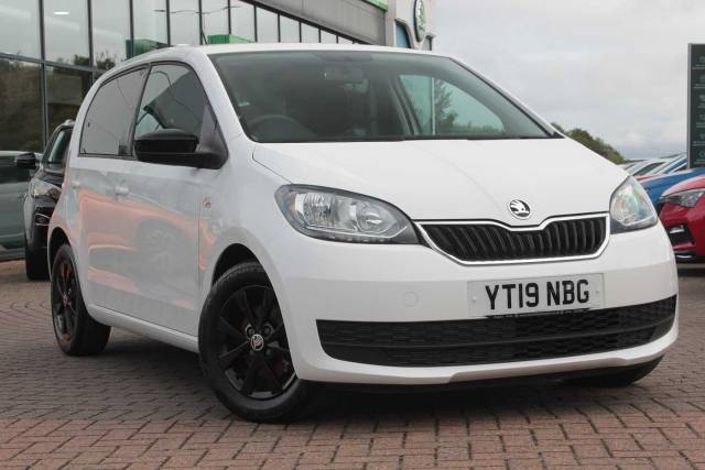 Skoda Citigo 1.0 MPI GreenTech SE 5dr Hatchback Petrol Candy White