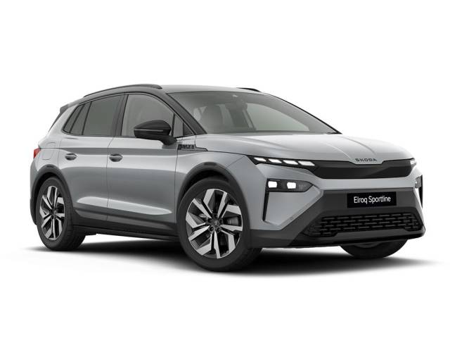 Skoda Elroq 63kWh 60 SportLine Auto 5dr SUV Electric Smokey Silver with Colour Concept Black Roof