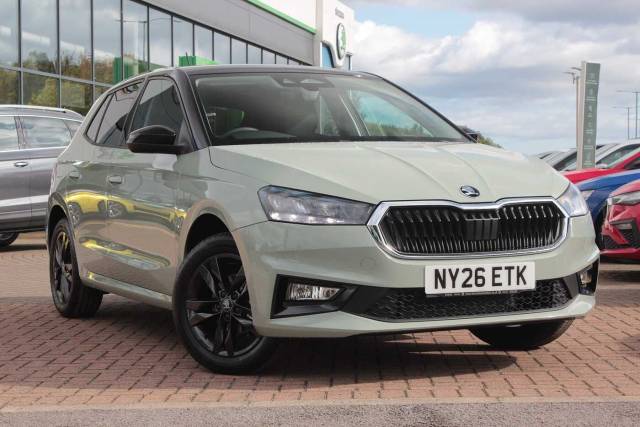 Skoda Fabia 1.0 TSI Design Edition 5dr Hatchback Petrol Timiano Green