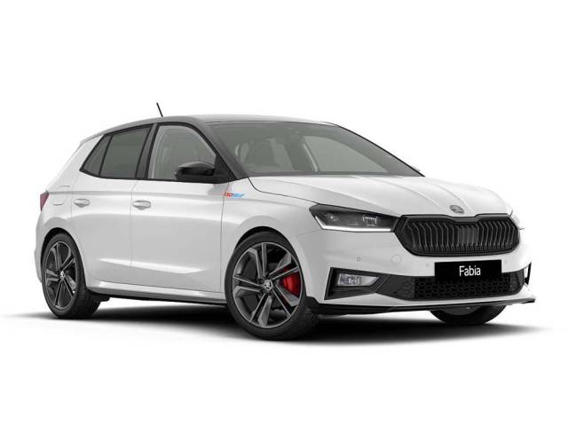 Skoda Fabia 1.5 TSI 130 DSG Euro 6 (s/s) 5dr Hatchback Petrol Moon White