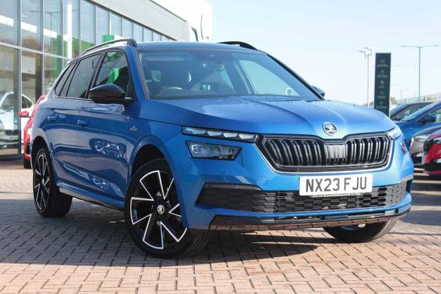 Skoda Kamiq 1.0 TSI 110 Monte Carlo 5dr Hatchback Petrol Race Blue