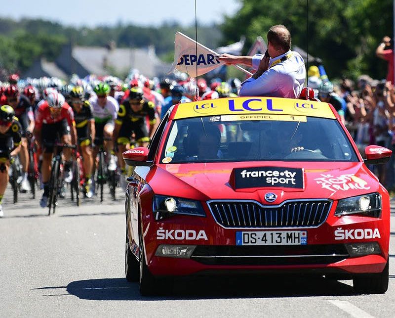 ŠKODA supports Tour de France as the Official Main Partner for 16th time