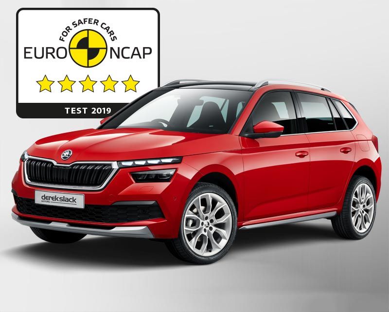 Škoda Kamiq scores maximum five stars in Euro NCAP test