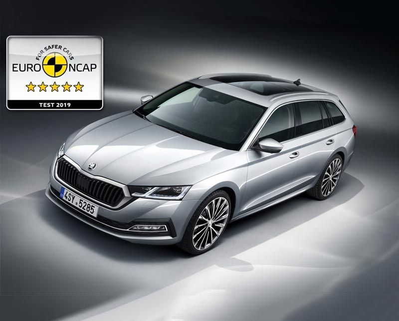 Octavia Combi Achieves 5 Star NCAP