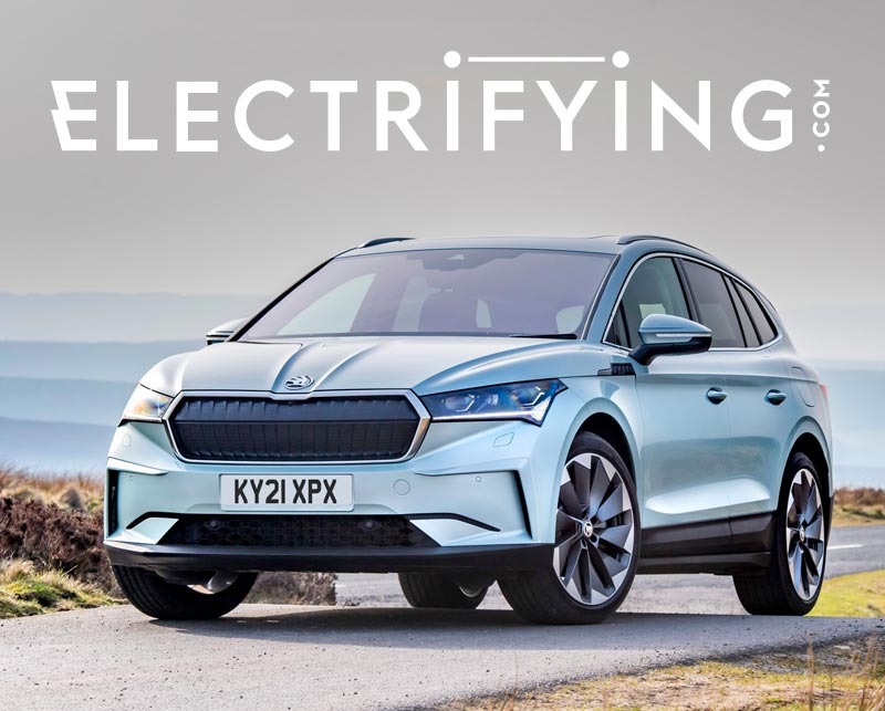 Enyaq iV named Best Family Car 2021 by electrifying.com