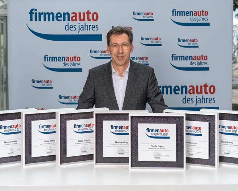 ŠKODA AUTO wins seven titles in ‘Company Car of the Year 2021’