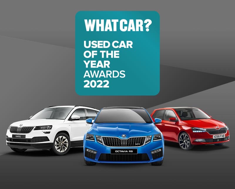 FABIA, KAROQ & OCTAVIA win What Car? Used Car awards