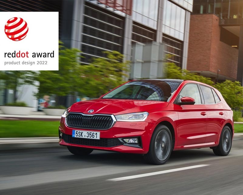 New ŠKODA FABIA receives Red Dot Award for exceptional product design