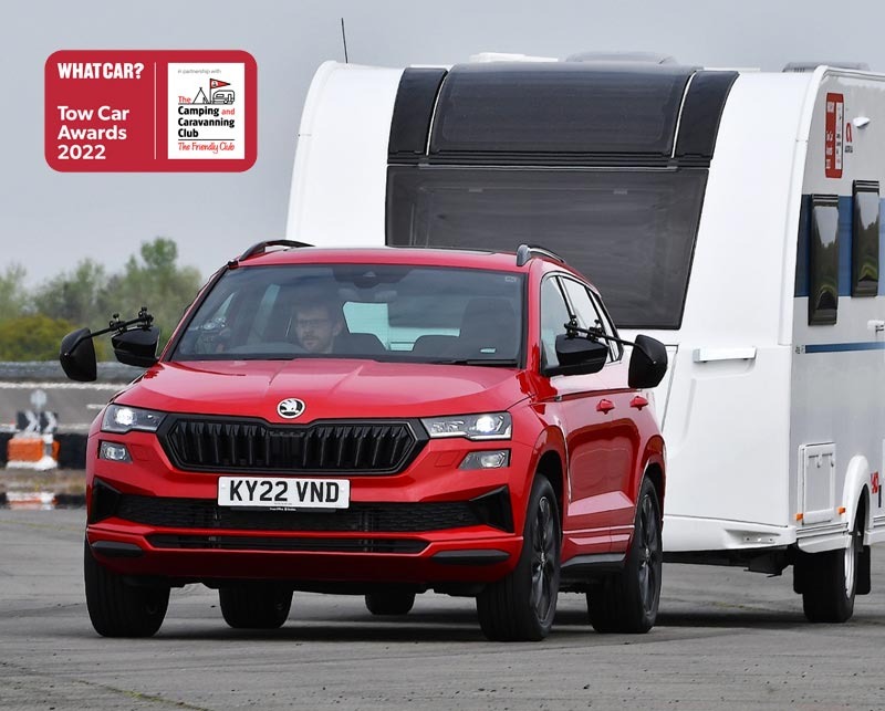 Double win for ŠKODA in the What Car? Tow Car Awards