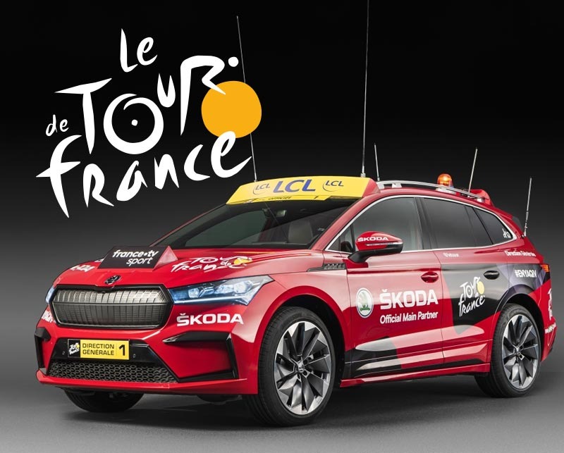 ŠKODA official main partner of the Tour de France for 19th time