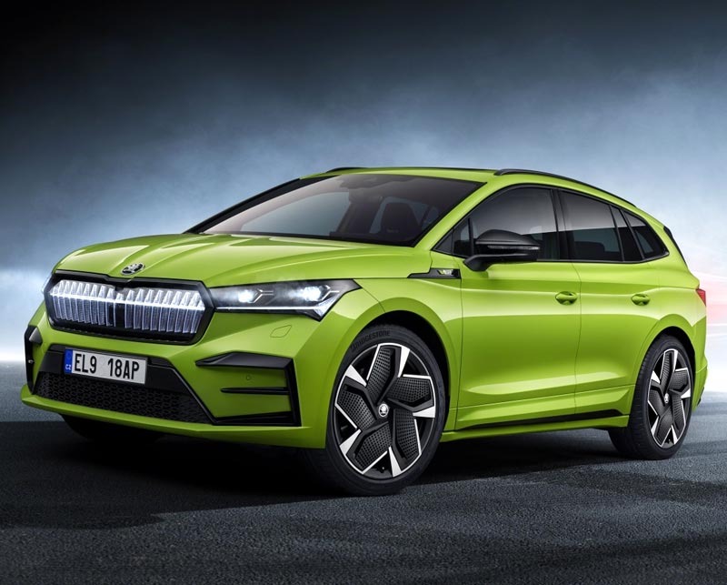 Škoda Unveils the New ENYAQ iV vRS.