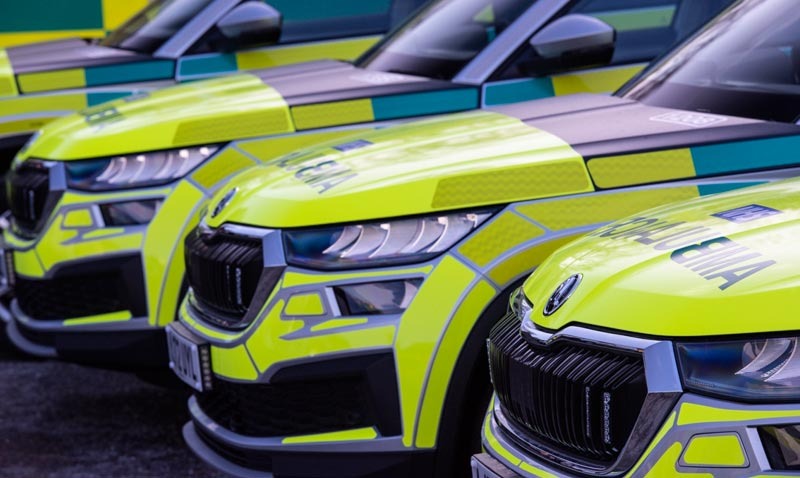 Yorkshire Ambulance Service replaces fleet with Škoda Kodiaqs