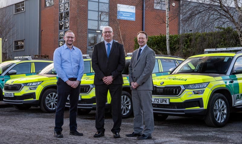 Yorkshire Ambulance Service replaces fleet with Škoda Kodiaqs