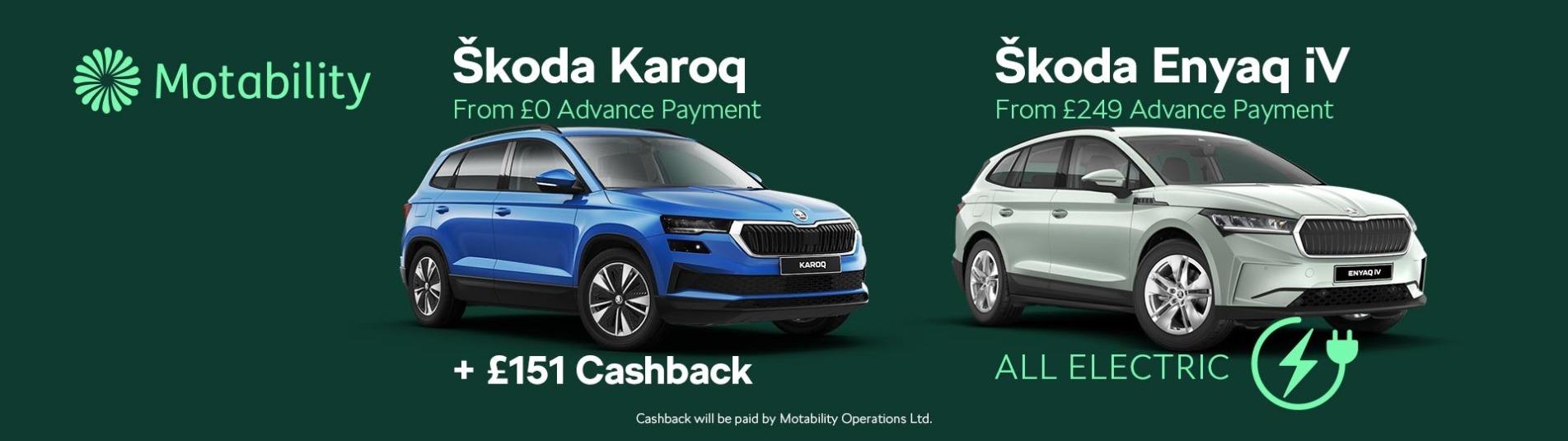 Motability Karoq & Enyaq HS 8