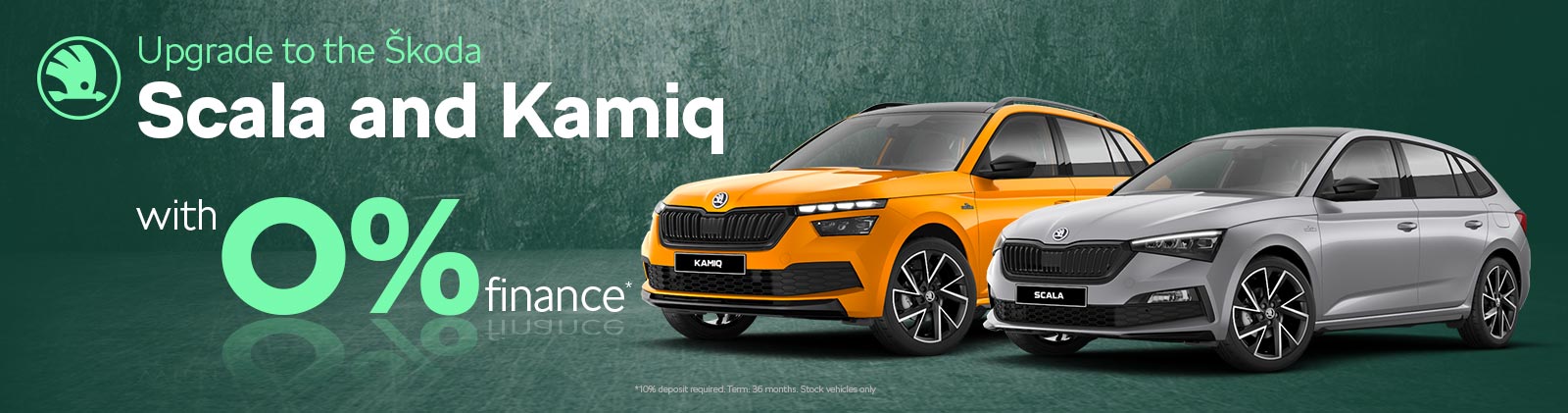 0% on Skoda Scala and Kamiq