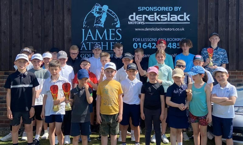Derek Slack Motors junior golf competition