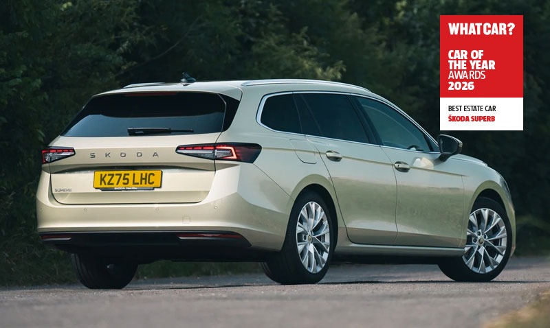 Superb wins Estate Car of the Year at 2026 What Car? Awards