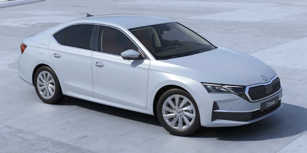 Skoda Octavia - Moon White
