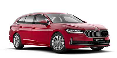 Skoda Superb Estate - Carmine Red Metallic