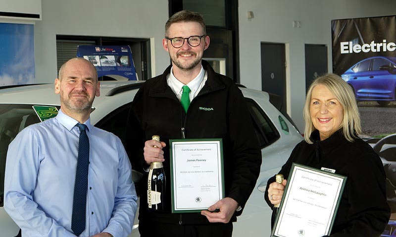 Service Advisors Certified!