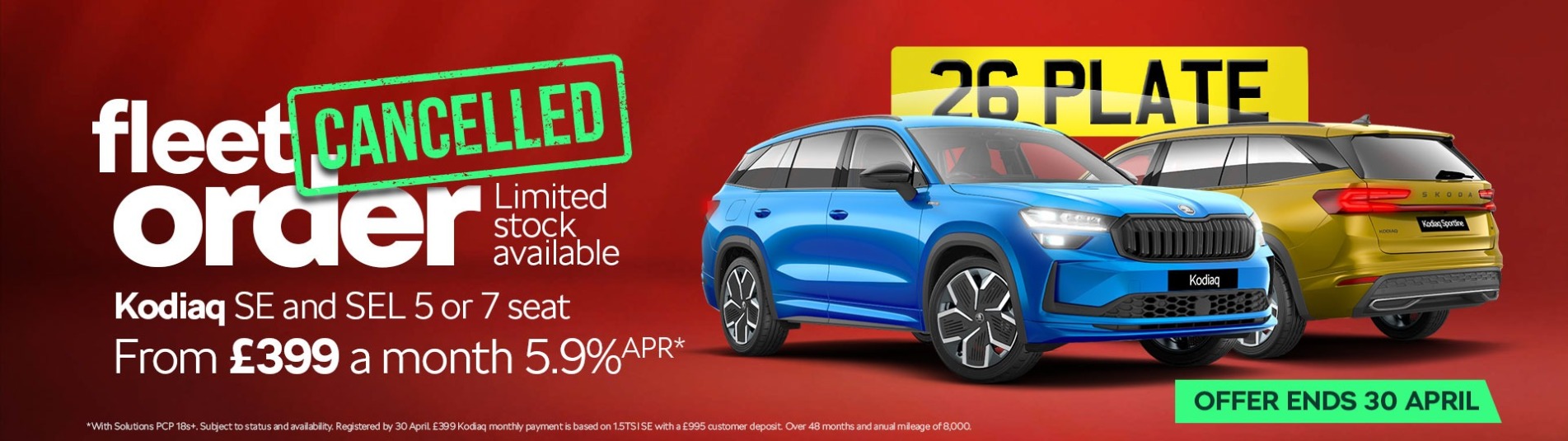 Cancelled Fleet Order - 2